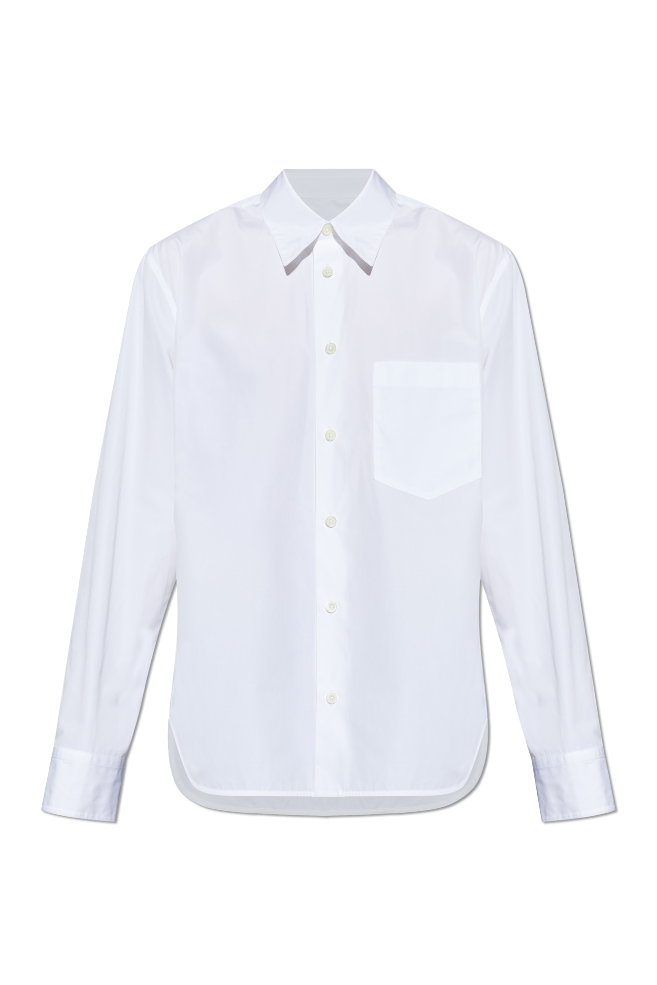 JIL SANDER Cotton shirt with pocket | Men's | Vitkac